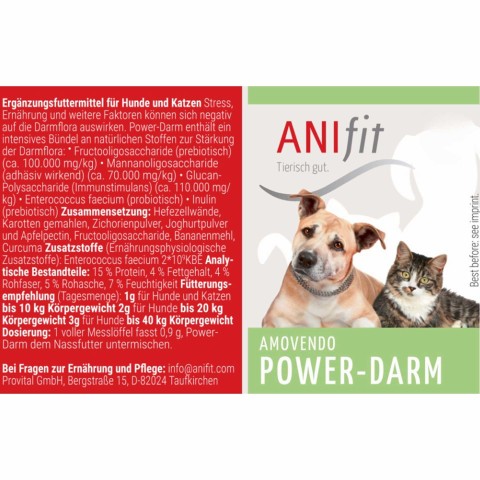 Cat Dog Accessories Supplements Power-Digest (Power Darm) 140g 1 Piece -4- Anifit